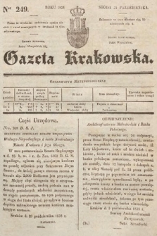 Gazeta Krakowska. 1838, nr 249