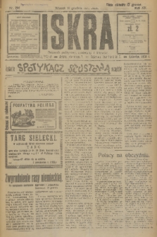 Iskra : dziennik polityczny, społeczny i literacki. R.15 (1924), nr 286