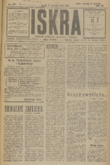 Iskra : dziennik polityczny, społeczny i literacki. R.15 (1924), nr 287