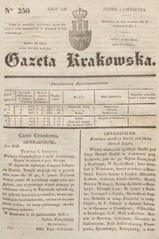 Gazeta Krakowska. 1838, nr 250