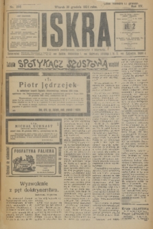 Iskra : dziennik polityczny, społeczny i literacki. R.15 (1924), nr 295