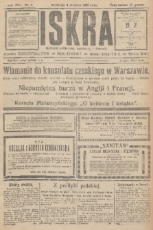 Iskra : dziennik polityczny, społeczny i literacki. R.16 (1925), nr 3