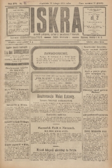 Iskra : dziennik polityczny, społeczny, gospodarczy i literacki. R.16 (1925), nr 43