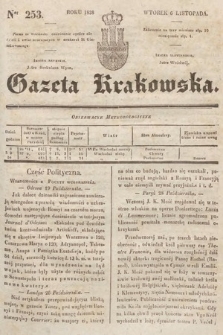 Gazeta Krakowska. 1838, nr 253