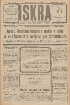 Iskra : dziennik polityczny, społeczny, gospodarczy i literacki. R.16 (1925), nr 61