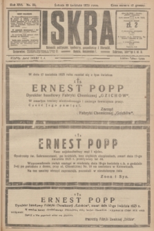 Iskra : dziennik polityczny, społeczny, gospodarczy i literacki. R.16 (1925), nr 88