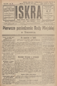 Iskra : dziennik polityczny, społeczny, gospodarczy i literacki. R.16 (1925), nr 90