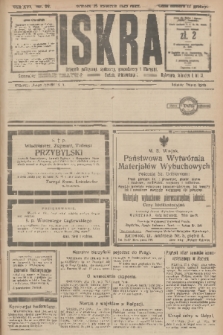 Iskra : dziennik polityczny, społeczny, gospodarczy i literacki. R.16 (1925), nr 96