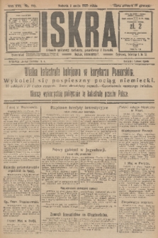 Iskra : dziennik polityczny, społeczny, gospodarczy i literacki. R.16 (1925), nr 100