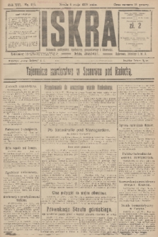 Iskra : dziennik polityczny, społeczny, gospodarczy i literacki. R.16 (1925), nr 103
