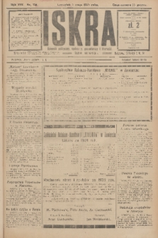 Iskra : dziennik polityczny, społeczny, gospodarczy i literacki. R.16 (1925), nr 104