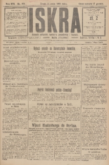 Iskra : dziennik polityczny, społeczny, gospodarczy i literacki. R.16 (1925), nr 108