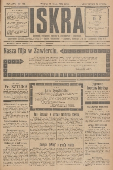Iskra : dziennik polityczny, społeczny, gospodarczy i literacki. R.16 (1925), nr 113