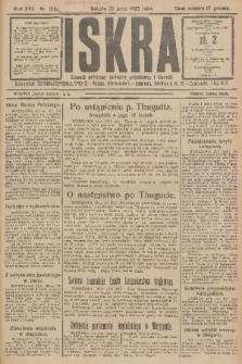 Iskra : dziennik polityczny, społeczny, gospodarczy i literacki. R.16 (1925), nr 122