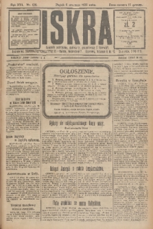 Iskra : dziennik polityczny, społeczny, gospodarczy i literacki. R.16 (1925), nr 126