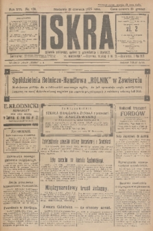 Iskra : dziennik polityczny, społeczny, gospodarczy i literacki. R.16 (1925), nr 139