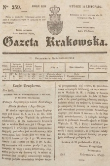 Gazeta Krakowska. 1838, nr 259