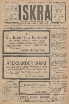 Iskra : dziennik polityczny, społeczny, gospodarczy i literacki. R.16 (1925), nr 159