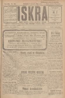 Iskra : dziennik polityczny, społeczny, gospodarczy i literacki. R.16 (1925), nr 180