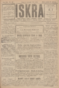 Iskra : dziennik polityczny, społeczny, gospodarczy i literacki. R.16 (1925), nr 189