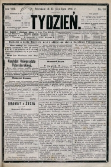 Tydzień. 1880, nr 30