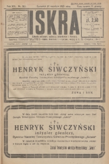 Iskra : dziennik polityczny, społeczny, gospodarczy i literacki. R.16 (1925), nr 217