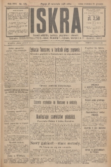 Iskra : dziennik polityczny, społeczny, gospodarczy i literacki. R.16 (1925), nr 218