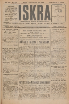 Iskra : dziennik polityczny, społeczny, gospodarczy i literacki. R.16 (1925), nr 224