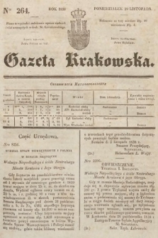 Gazeta Krakowska. 1838, nr 264