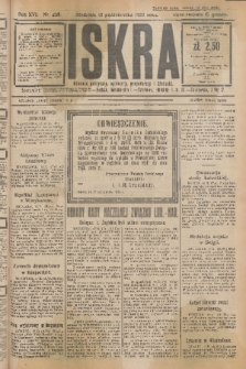 Iskra : dziennik polityczny, społeczny, gospodarczy i literacki. R.16 (1925), nr 238