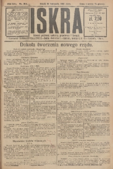 Iskra : dziennik polityczny, społeczny, gospodarczy i literacki. R.16 (1925), nr 264
