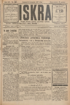 Iskra : dziennik polityczny, społeczny, gospodarczy i literacki. R.16 (1925), nr 267