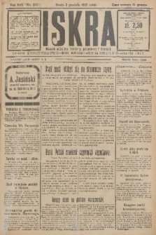 Iskra : dziennik polityczny, społeczny, gospodarczy i literacki. R.16 (1925), nr 276