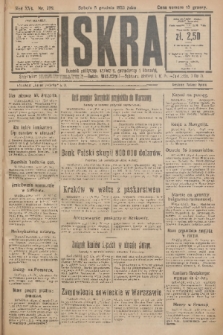 Iskra : dziennik polityczny, społeczny, gospodarczy i literacki. R.16 (1925), nr 279