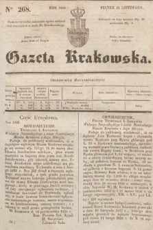 Gazeta Krakowska. 1838, nr 268