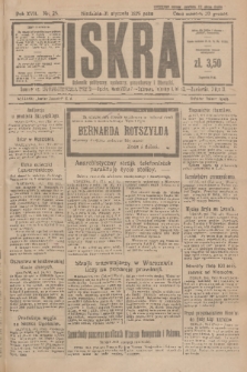 Iskra : dziennik polityczny, społeczny, gospodarczy i literacki. R.17 (1926), nr 25
