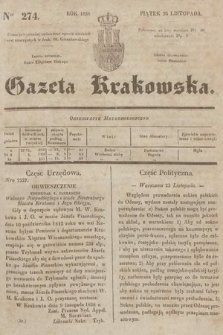 Gazeta Krakowska. 1838, nr 274