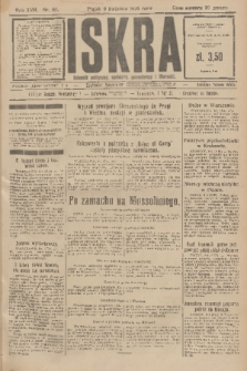 Iskra : dziennik polityczny, społeczny, gospodarczy i literacki. R.17 (1926), nr 80
