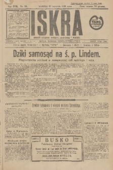 Iskra : dziennik polityczny, społeczny, gospodarczy i literacki. R.17 (1926), nr 88