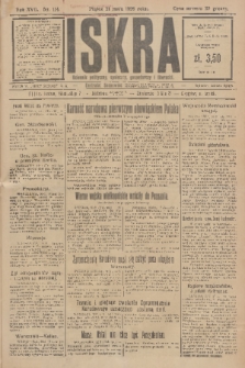 Iskra : dziennik polityczny, społeczny, gospodarczy i literacki. R.17 (1926), nr 114