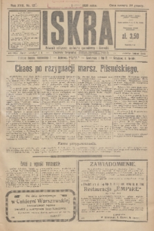Iskra : dziennik polityczny, społeczny, gospodarczy i literacki. R.17 (1926), nr 122