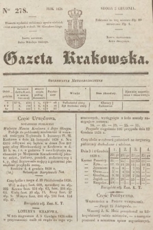 Gazeta Krakowska. 1838, nr 278