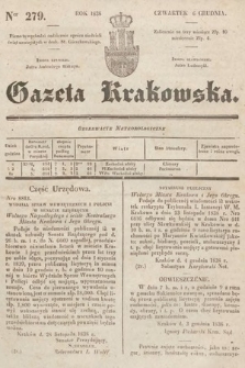 Gazeta Krakowska. 1838, nr 279
