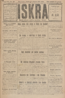 Iskra : dziennik polityczny, społeczny, gospodarczy i literacki. R.17 (1926), nr 196