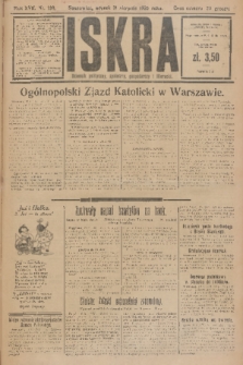 Iskra : dziennik polityczny, społeczny, gospodarczy i literacki. R.17 (1926), nr 198
