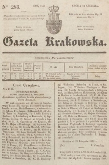 Gazeta Krakowska. 1838, nr 283