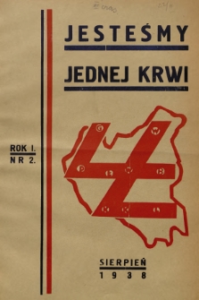 Jesteśmy Jednej Krwi : miesięcznik T. P. P. Z. Województwa Kieleckiego. R.1, 1938, nr 2