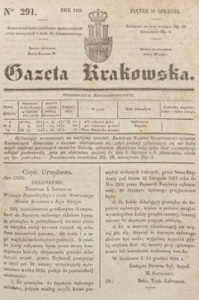 Gazeta Krakowska. 1838, nr 291
