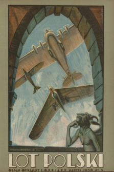 Lot Polski : organ Ligi Obrony Powietrznej i Przeciwgazowej oraz Aeroklubu Rzeczypospolitej Polskiej. R. 8, 1930, nr 3
