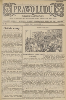 Prawo Ludu : tygodnik ilustrowany : organ Polskiej Partyi Socyalno-Demokratycznej. R.16, 1913, nr 36